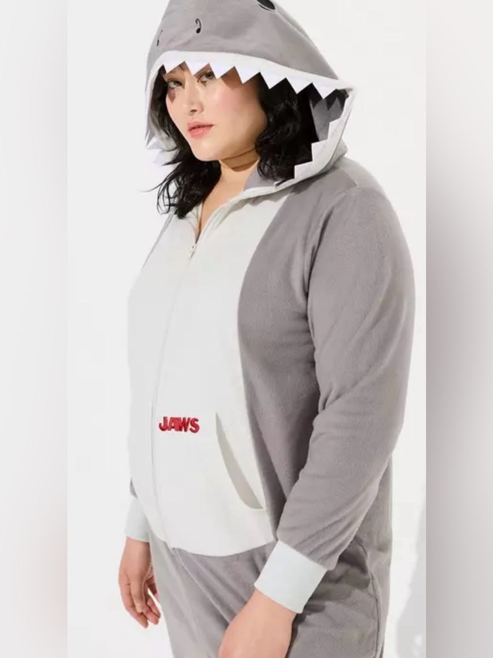 NWT Torrid Universal JAWS fleece lounge Onsie cosplay Halloween costume 3X/4X